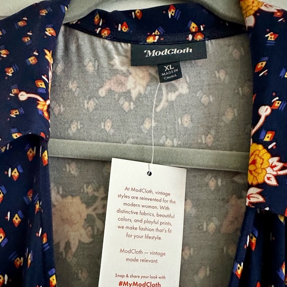 NWT ModCloth Maxi Dress Size XL - Picture 3 of 6